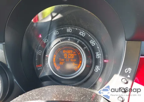 2013 Fiat 500C Abarth z USA, uszkodzony, nr VIN 3C3CFFJH3DT727956